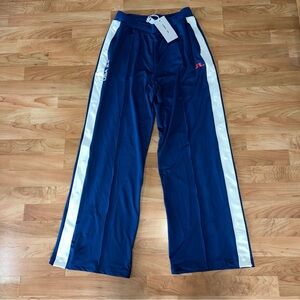 J.Lindeberg Navy Joggers with White Stripes